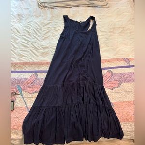 Caslon navy blue maxi dress